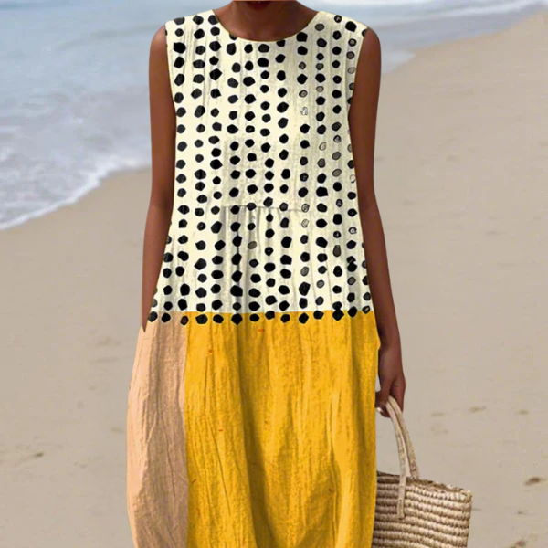 Daniela – Lehké letní šaty bez rukávů