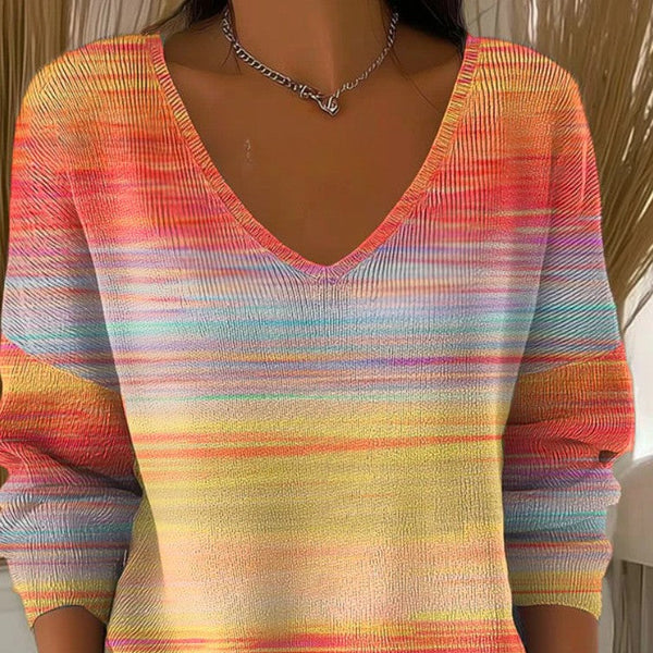 Adéla | Svetre s výstřihem do V