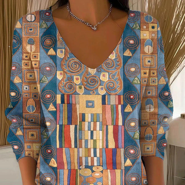 Valérie | Svetr s výstřihem do V